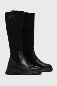 Чоботи Gant Janebi жіночі колір чорний на платформі