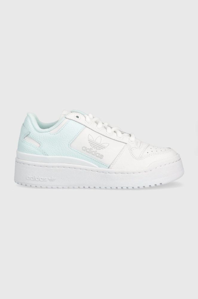Шкіряні кросівки adidas Originals Forum Bold колір білий GY6985-WHT/ALMBLU