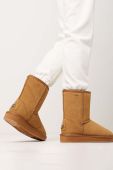 Замшеві чоботи Mexx Biddy колір коричневий