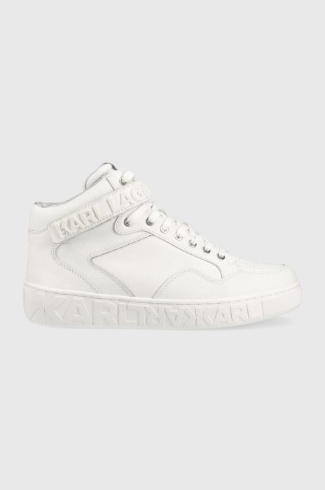 Шкіряні кросівки Karl Lagerfeld Kupsole Iii колір білий (2555370)