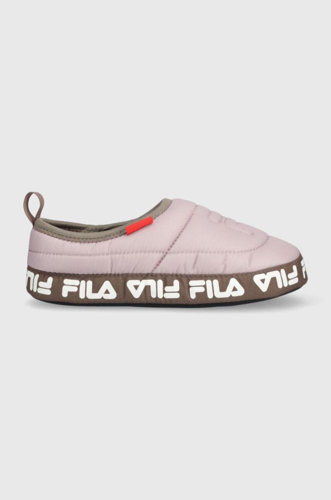 Тапочки Fila колір рожевий