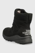 Зимові чоботи The North Face Nuptse II жіночі колір чорний
