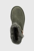 Зимові чоботи UGG W Mini Bailey Button Ii колір зелений