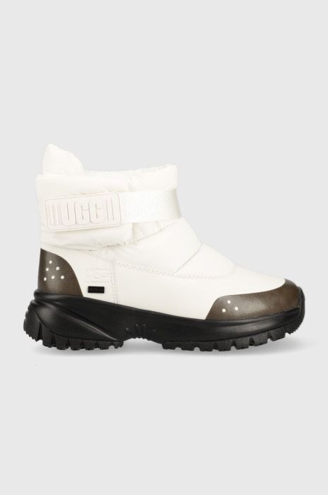 Зимові чоботи UGG W Yose Puff колір білий 1120822.WHT-WHT