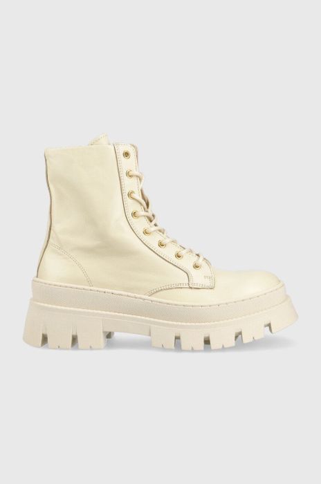 Черевики Steve Madden Frederique жіночі колір бежевий на платформі