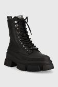 Черевики Steve Madden Forecast жіночі колір чорний на платформі