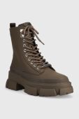 Черевики Steve Madden Forecast жіночі колір коричневий на платформі