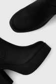 Черевики Steve Madden Climate жіночі колір чорний каблук блок