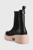 Черевики Guess Charlotte жіночі колір чорний на платформі