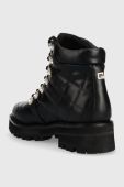 Черевики Guess Issi жіночі колір чорний на платформі