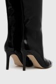 Чоботи Guess Dayton2 жіночі колір чорний на шпильці