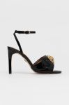 Шкіряні сандалі Kurt Geiger London Kensington Sand колір чорний 8489900309