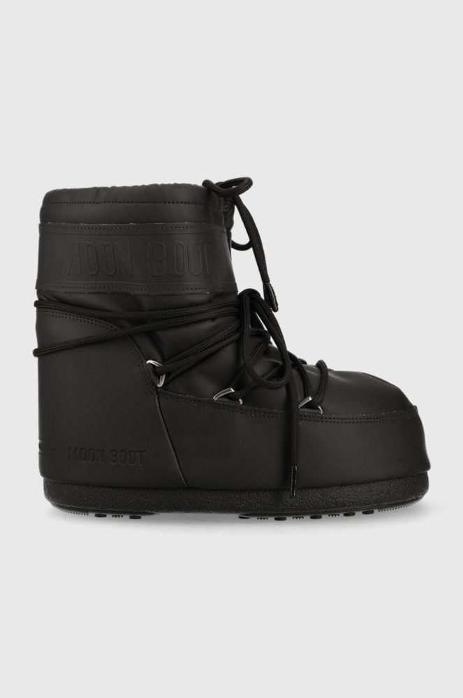 Зимові чоботи Moon Boot Icon Low Rubber колір чорний