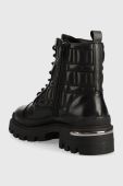 Шкіряні черевики Aldo Quilt жіночі колір чорний на платформі