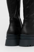 Чоботи Aldo Majorr жіночі колір чорний на платформі