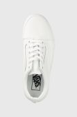 Кеди Vans old skool stackform жіночі колір чорний VN0A7Q5MW001-WHITE