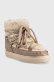Зимові чоботи Inuikii Curly Rock Wedge колір бежевий 70103-076 (2658050)