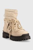 Шкіряні чоботи Inuikii Performance Bomber колір бежевий 70107-111