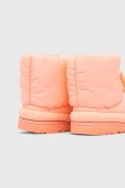 Дитячі чоботи UGG Classic Maxi Short колір рожевий