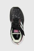 Дитячі черевики adidas Performance Eq21 Run 2.0 колір чорний