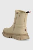Дитячі черевики Tommy Hilfiger колір бежевий (2496287)