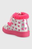 Дитячі зимові черевики Agatha Ruiz de la Prada колір срібний (2750346)