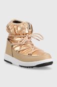 Дитячі чоботи Moon Boot колір золотий (2826349)