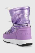 Дитячі чоботи Moon Boot колір рожевий