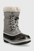 Дитячі чоботи Sorel колір сірий (2715963)