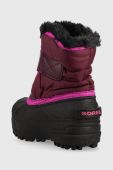 Дитячі чоботи Sorel Childrens Snow колір фіолетовий