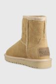 Дитячі замшеві чоботи Pepe Jeans колір бежевий