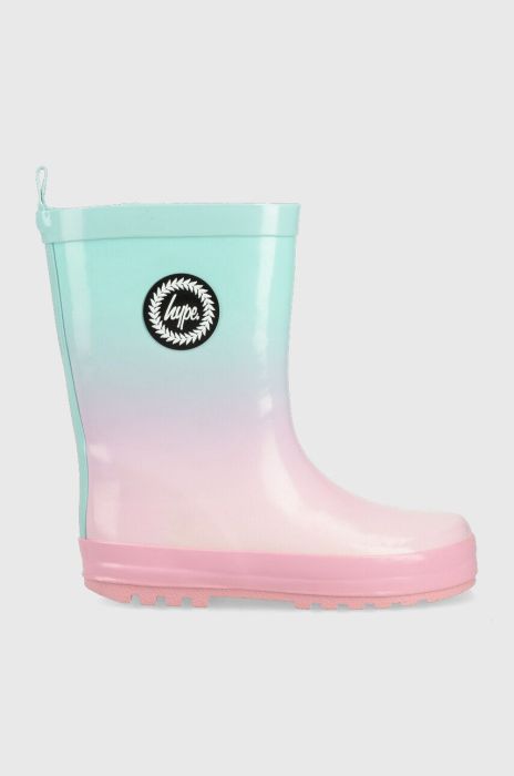 Дитячі гумові чоботи Hype колір барвистий (2773658)