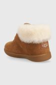 Дитячі замшеві чоботи UGG Nolen колір коричневий