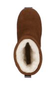 Дитячі замшеві чоботи Emu Australia Kyeema колір коричневий