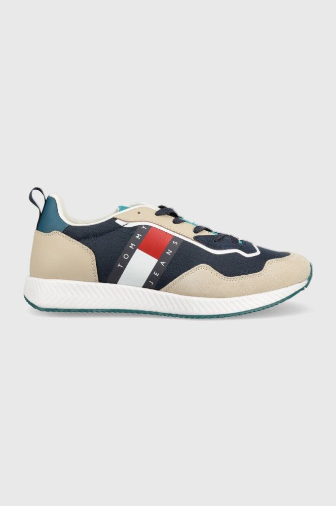 Кросівки Tommy Jeans Track Cleat колір синій