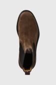 Замшеві черевики Gant Millbro чоловічі колір коричневий