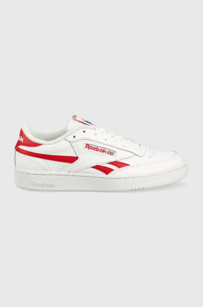 Шкіряні кросівки Reebok Classic H04170 колір білий H04170-WH/VE/WH