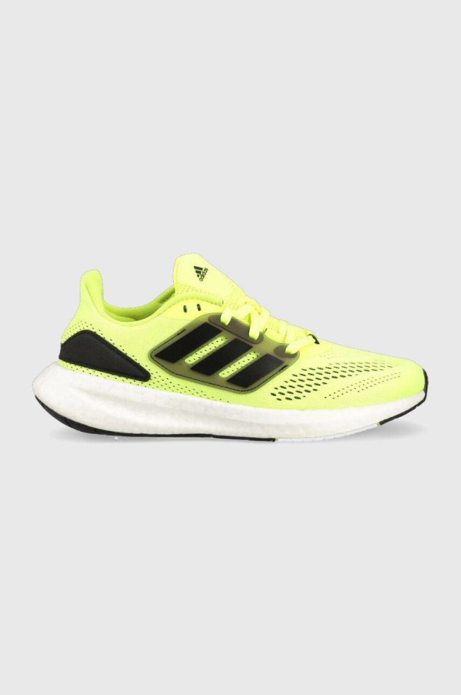 Бігові кросівки adidas Performance Pureboost 22 колір жовтий