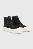 Кеди AllSaints Douglas Script High Top чоловічі колір чорний