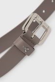 Шкіряний ремінь Patrizia Pepe жіночий колір коричневий (2450251)