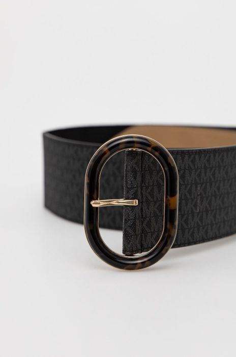 Ремінь MICHAEL Michael Kors жіночий колір чорний