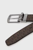 Ремінь Michael Kors чоловічий колір коричневий