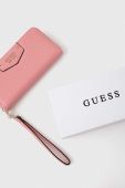 Гаманець Guess жіночий колір рожевий (2861567)