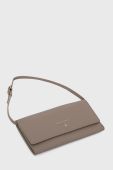 Шкіряна сумка Patrizia Pepe колір коричневий (2509901)