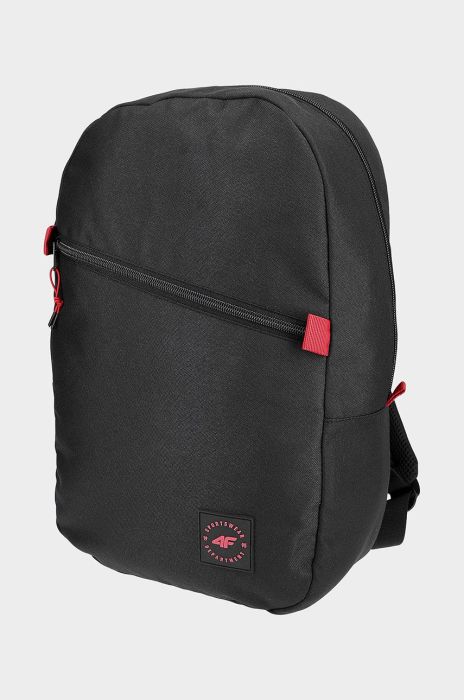 Дитячий рюкзак 4F колір чорний великий однотонний