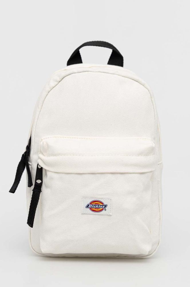 Рюкзак Dickies колір білий малий з аплікацією