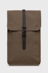 Рюкзак Rains колір коричневий великий однотонний 12200.66-66.Wood