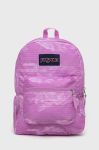 Рюкзак Jansport колір рожевий великий візерунок (2538787)