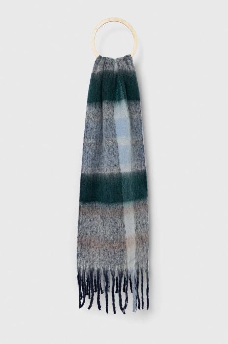 Шарф Only жіночий колір синій візерунок (2834345)