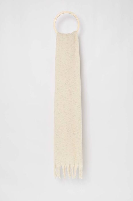 Шарф Only жіночий колір бежевий візерунок (2836638)